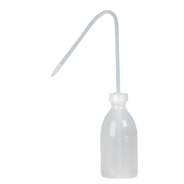 Flaske med kn�kr�r 250 ml.