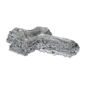 Kors rattan hvid 31x22 