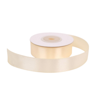 Satinb�nd 20 mm creme