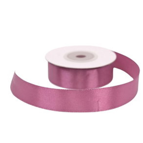 Satinb�nd 20 mm m�rk gammel rosa