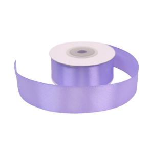 Satinb�nd 25 mm lilla