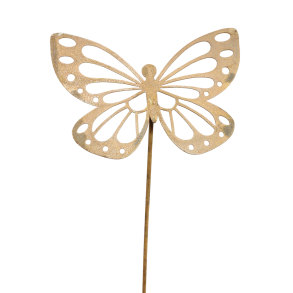 Sommerfugl p� pind rust 1