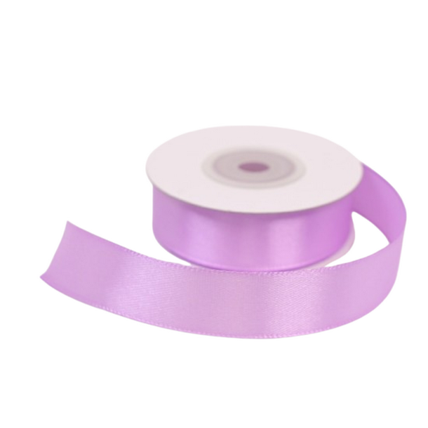 Satinb�nd 20 mm lys lilla