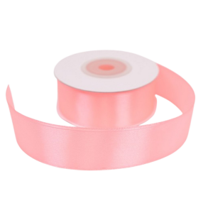 Satinb�nd 25 mm Lakse farvet