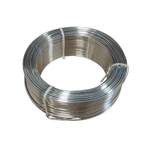 Aluminiums-tr�d 2.5 mm s�lv