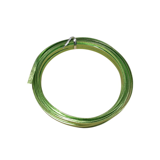 Aluminium tr�d flad �ble gr�n embossed