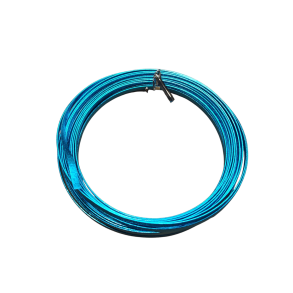 Aluminium tr�d flad Turkis embossed