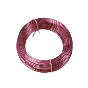 Aluminiums-tr�d 2 mm Fuchsia 60 meter