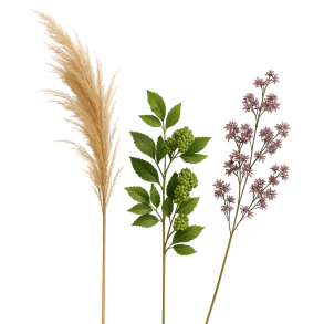 KUNSTIGE GRENE OG BLADE