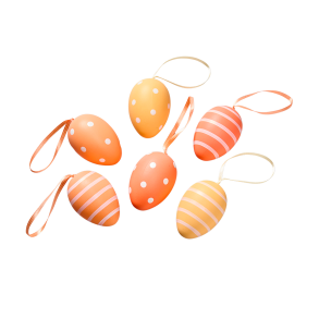 H�nse�g orange nuancer 6 stk.