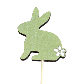 Tr� hare gr�n 7/35 cm pr. stk.