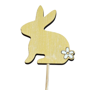 Tr� hare solgul 7/35 cm pr. stk.