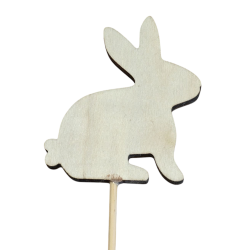 Tr� hare brun 7/35 cm pr. stk.