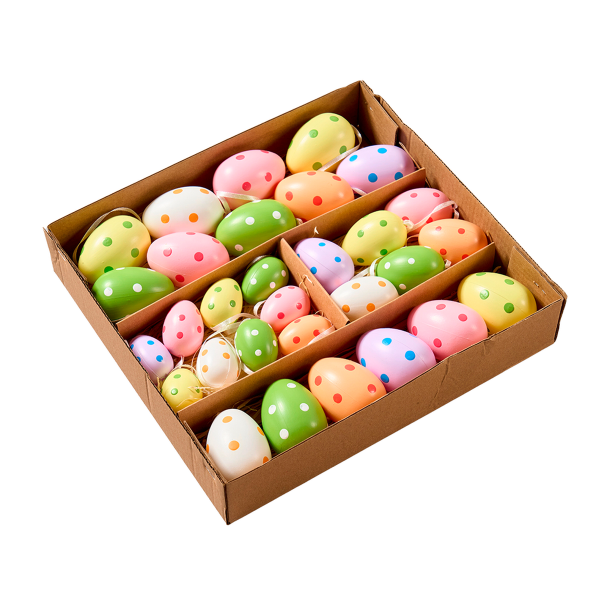 Kunstig �gge mix 30 stk. ass.