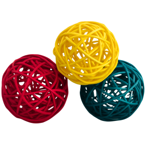 Rattan kugle &oslash;12