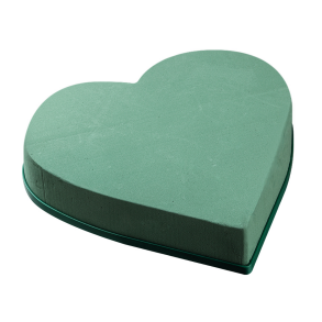 Hjerte blomsterskum 30cm