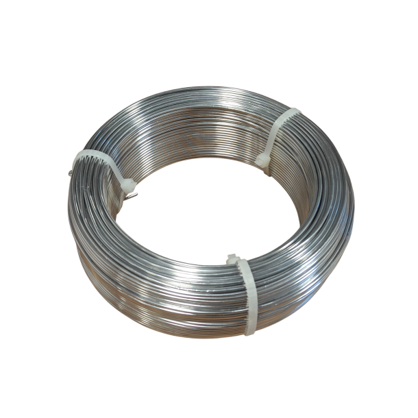 Aluminiums-tr�d 2 mm s�lv 1 kg