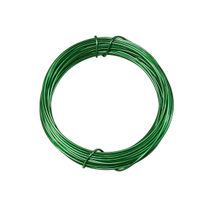 Aluminiums-tr�d 2 mm �ble gr�n