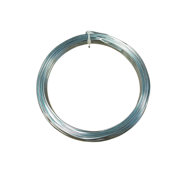 Aluminiums-tr�d 2 mm Ice blue