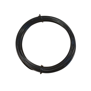 Aluminiums-tr�d 2 mm Sort