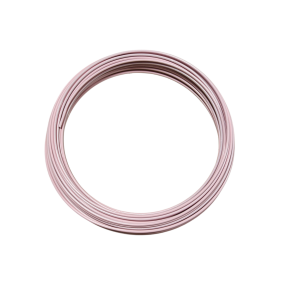 Aluminiums-tr�d 2 mm Pastel Rosa
