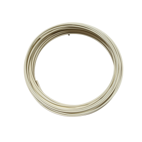 Aluminiums-tr�d 2 mm Vanilje