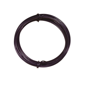 Aluminiums-tr�d 2 mm Aubergine