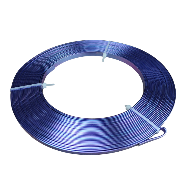 Aluminium tr�d flad lavendel