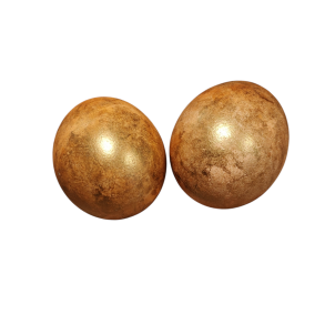 H�nse�g orange med antik guld