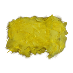  Fjer gule 8 gram