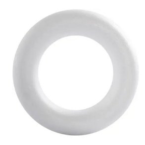 Styropor ring rund 17x3 cm
