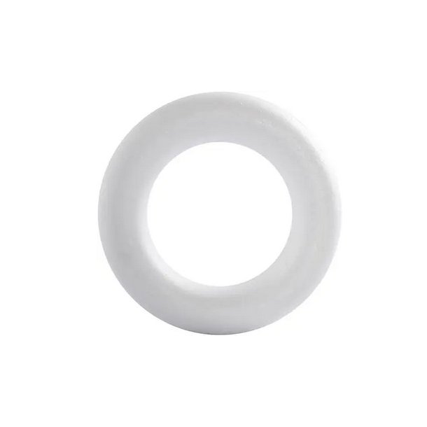 Styropor ring rund 15x3 cm