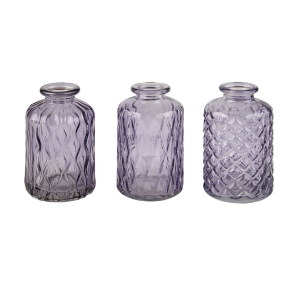  Flasker lilla 3 ass.