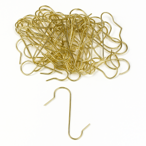 Metal S-krog Guld