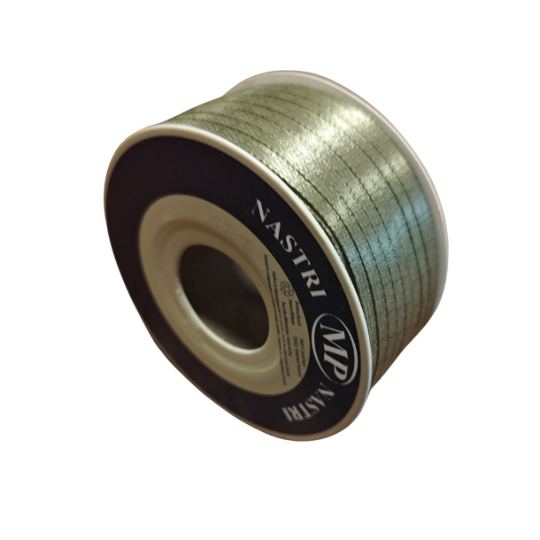 Satinb�nd 3mm gr�n