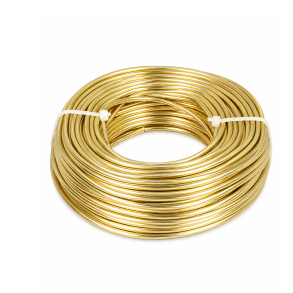Aluminiums-tr�d 3 mm guld