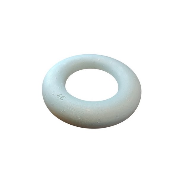 Styropor krans flad 45x10 cm