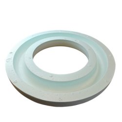 Styropor krans flad 60x14 cm