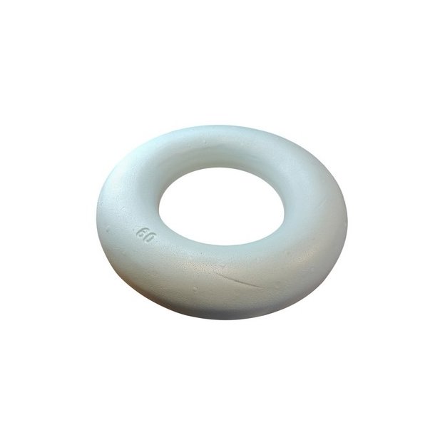 Styropor krans flad 60x14 cm