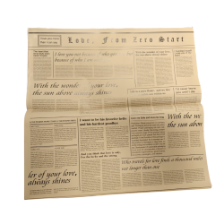 Papir avis vinr�d 58x58. 10 ark.