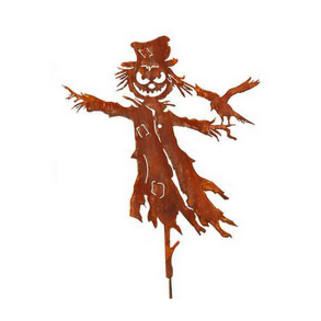 Fugleskr�msel i rust p� stang 170 cm