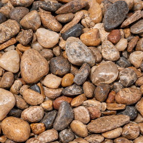 Deko sten 8�25 mm Natur Mix � 4 dl