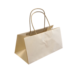 Papirtaske 24 cm rosa