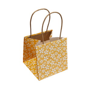 Papirtaske 12 cm m. motiv orange