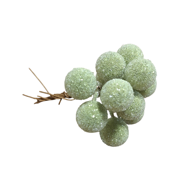 Gr�nne b�r p� stilk � bundt med 12 stk