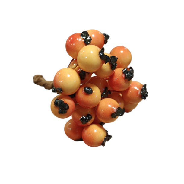 Orange dekorationsb�r � bundt med 24 stk