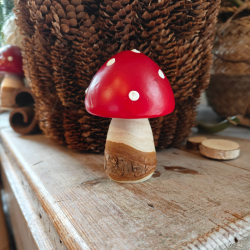 Dekorationssvamp r�d � 9 cm