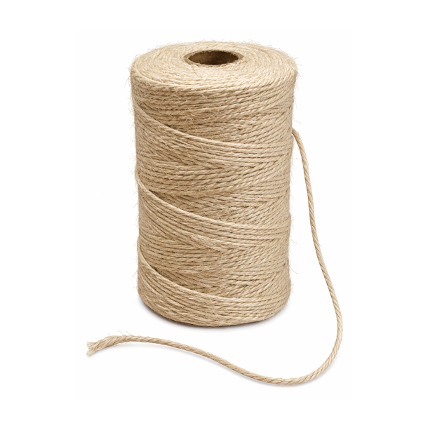 Jutegarn 2 tr�d creme 200 meter