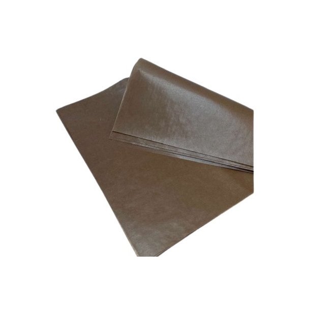 Vokspapir brun ark 42x68. 50 ark.