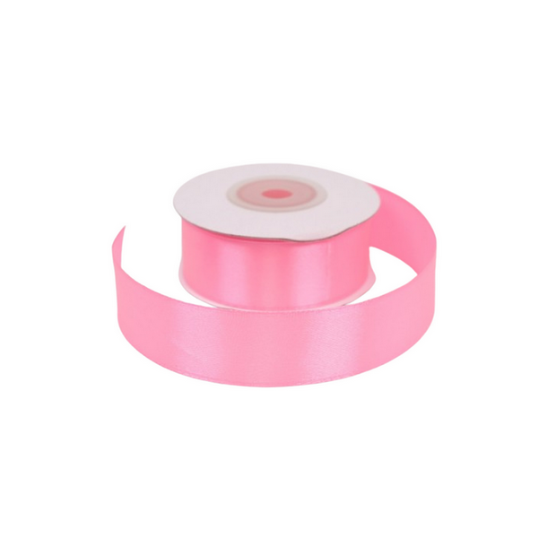 Satinb�nd 25 mm Pink